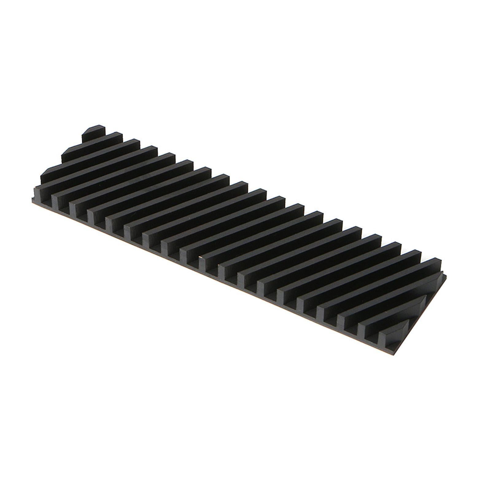 M.2 2280 Pure Copper Graphene SSD Heatsink w/Thermal Pad Cross grain 1.5mm