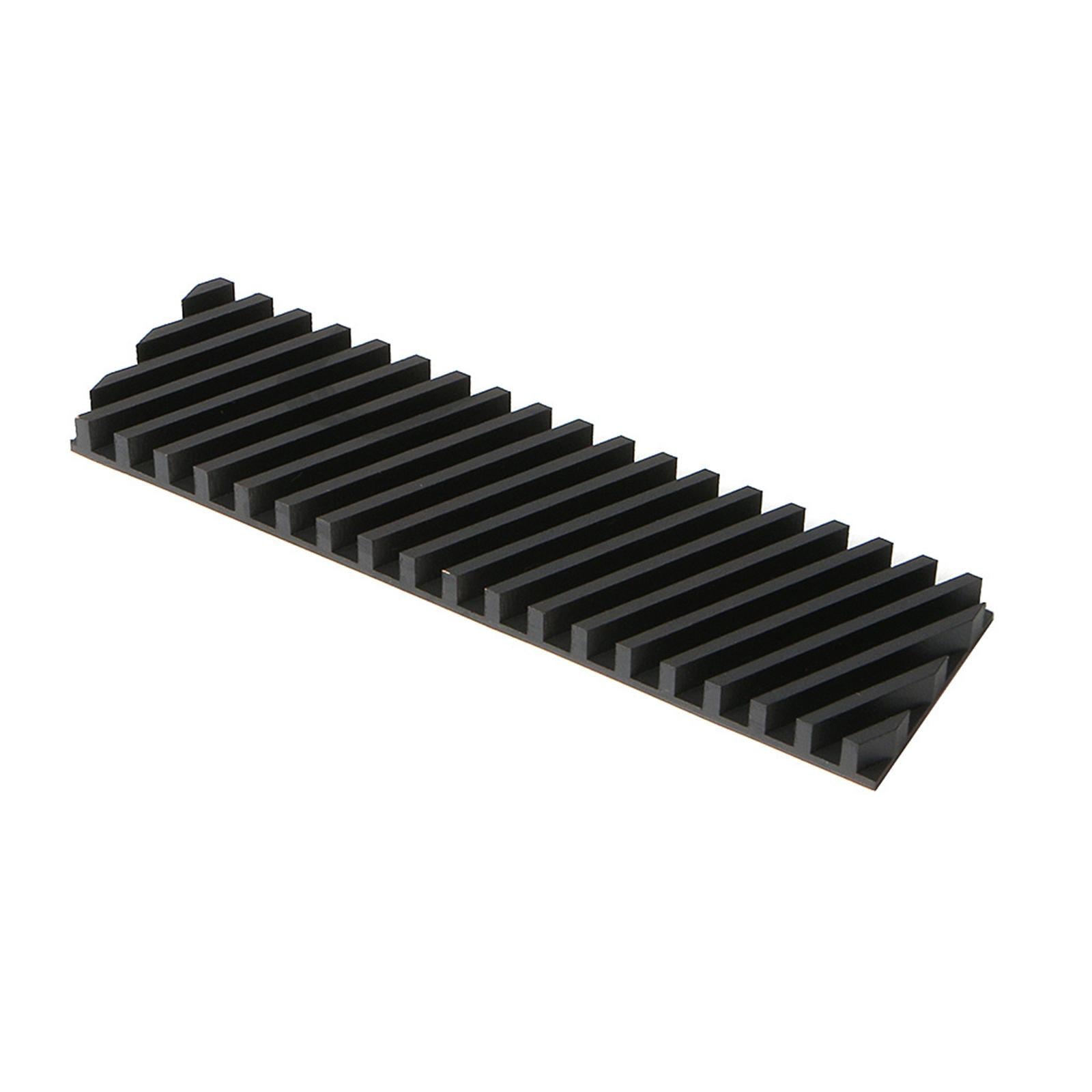 M.2 2280 Pure Copper Graphene SSD Heatsink w/Thermal Pad Cross grain 3.0mm