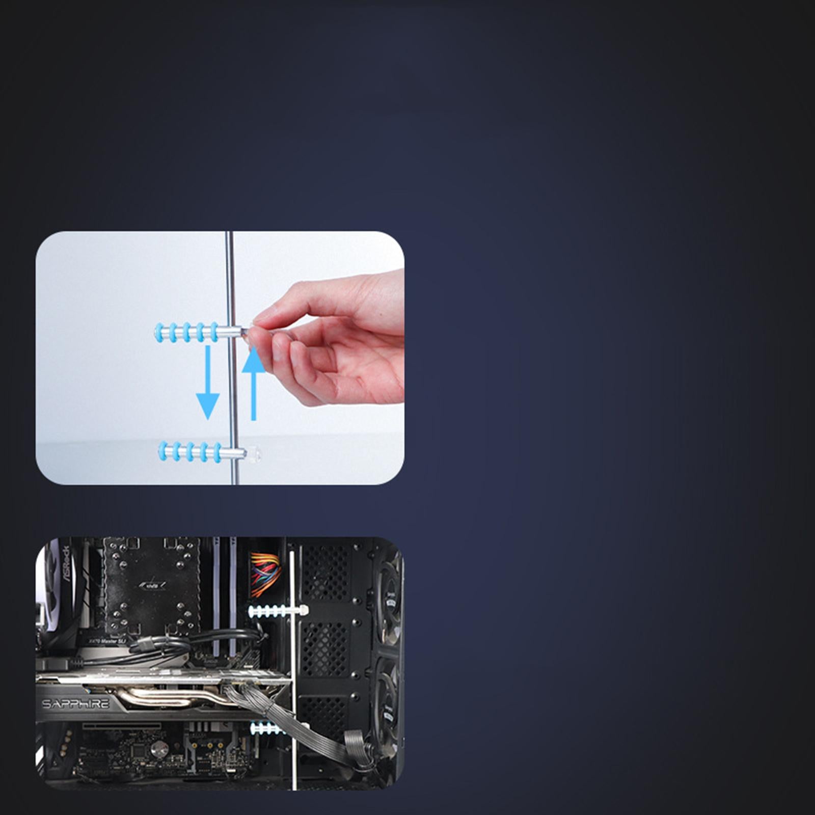 Graphics Card Holder Bracket Computer Video Card Support Pole Dual Slot Card