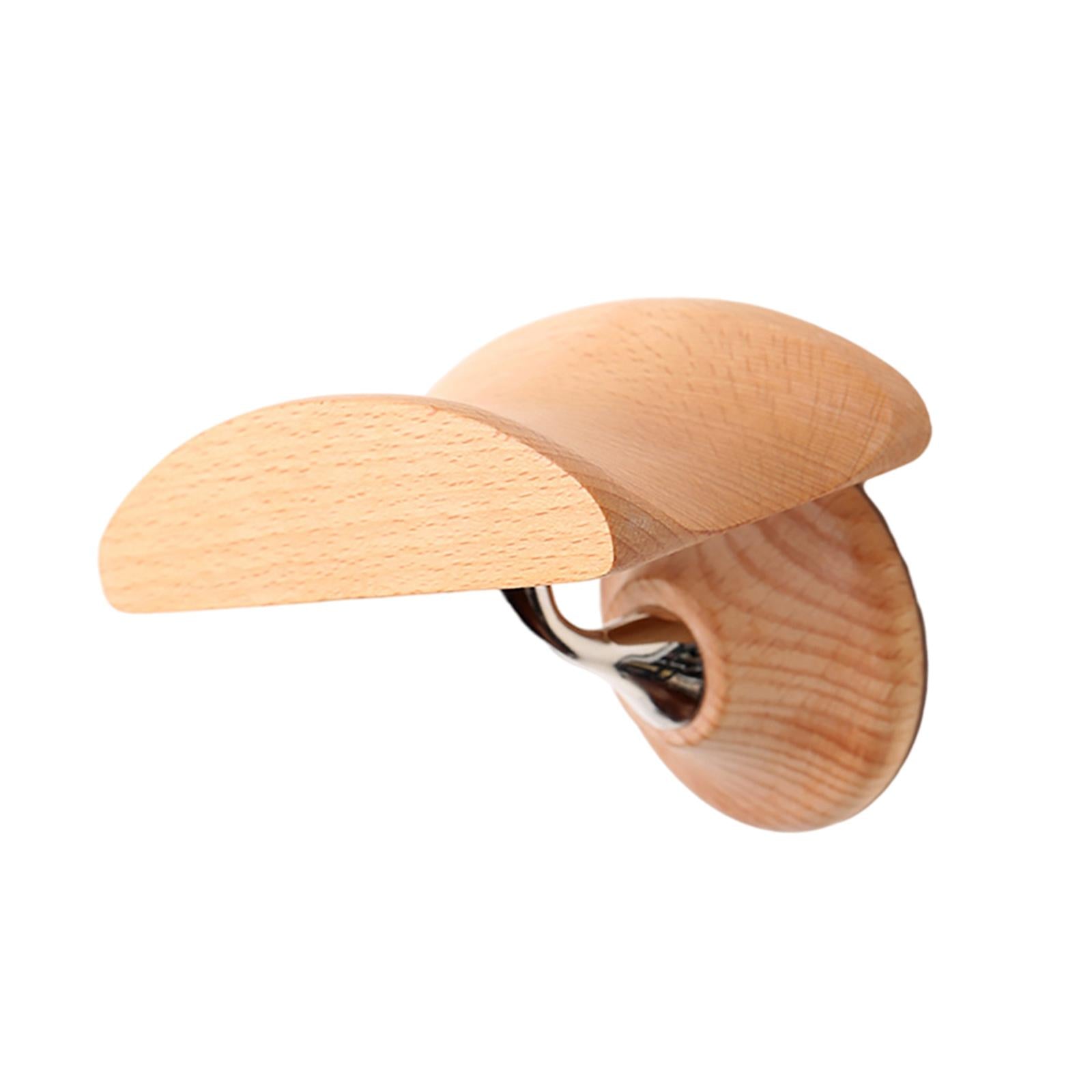 PC Gaming Headset Stand Headphone Holder Hanger Wood for Desktop Organize