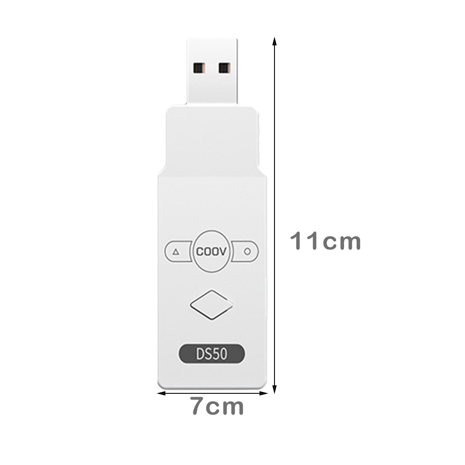 Wireless Bluetooth Controller Adapters Wireless Adapters Converter Portable DS50 White