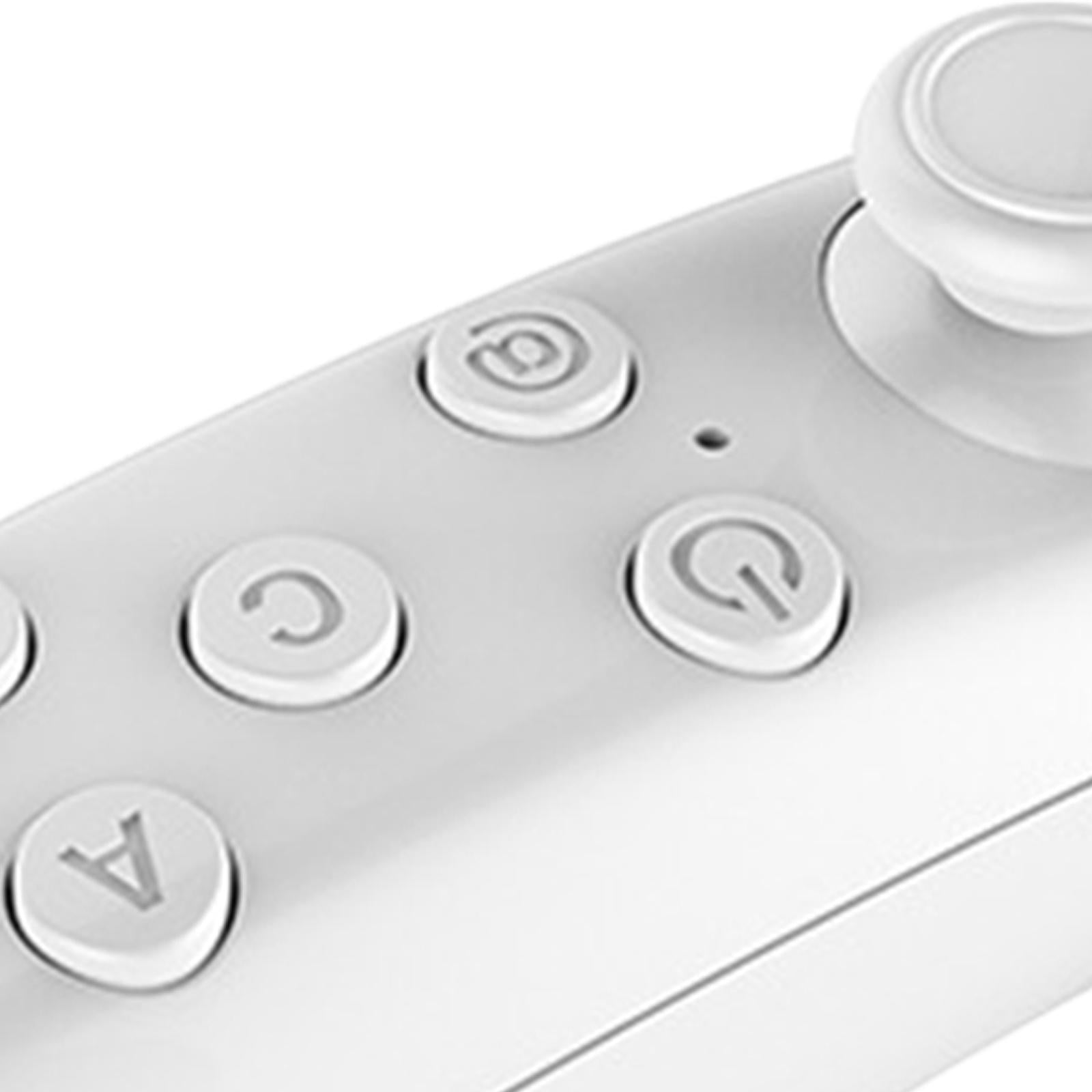 Mini Game Joystick Gamepad Remote For Film Selfie Mouse Tablet Laptop white