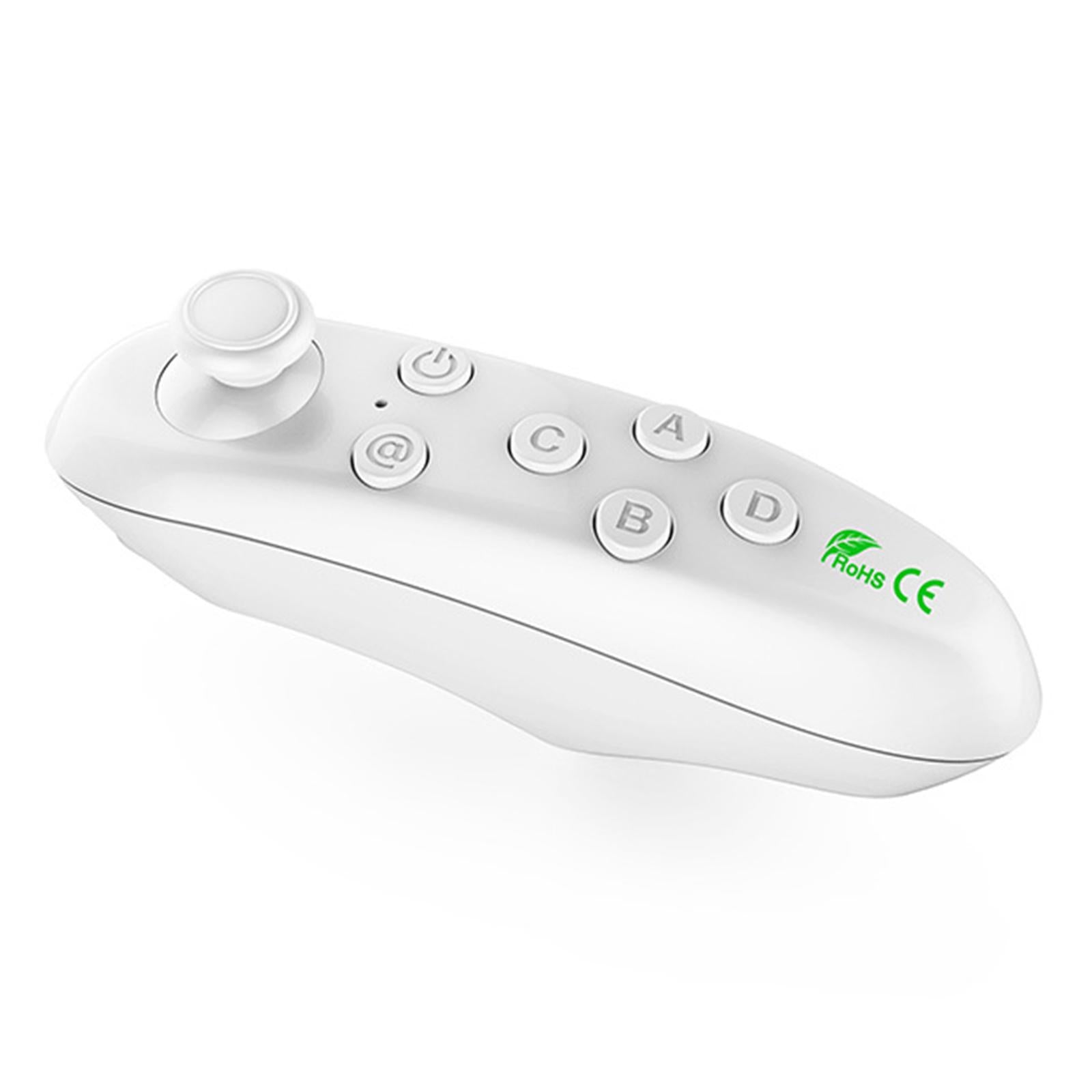 Mini Game Joystick Gamepad Remote For Film Selfie Mouse Tablet Laptop white