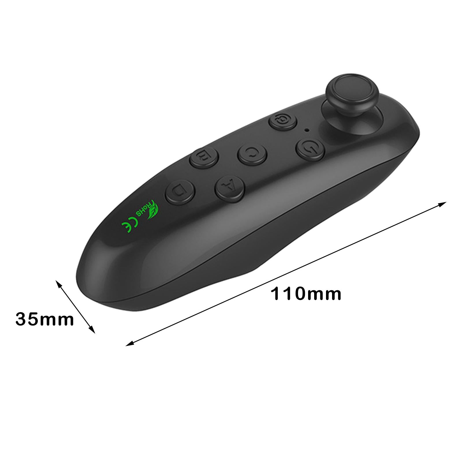 Mini Game Joystick Gamepad Remote For Film Selfie Mouse Tablet Laptop black