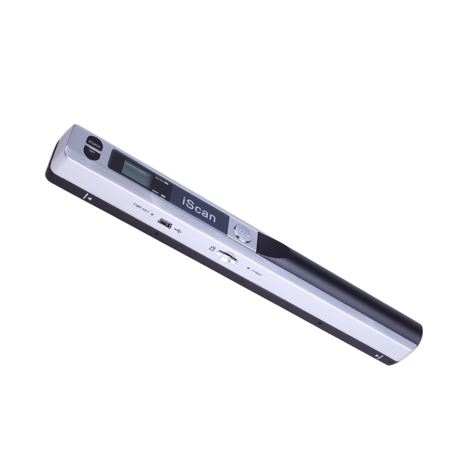 iScan Mini Handheld Portable Scanner 300/600/900DPI JEPG PDF Format Compact Silver
