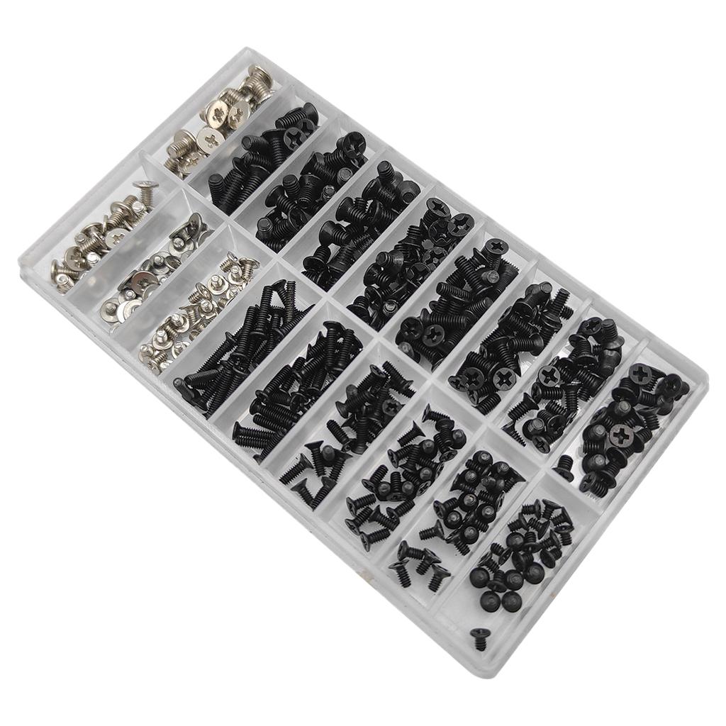 355pcs PC Screws Assorted Set M2 M3 M2.5 for Laptop PC Computer Repair