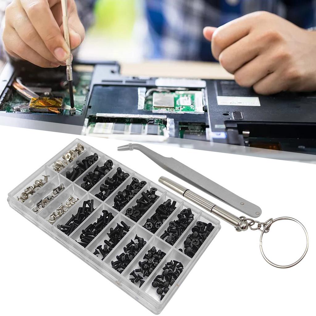 355pcs PC Screws Assorted Set M2 M3 M2.5 for Laptop PC Computer Repair