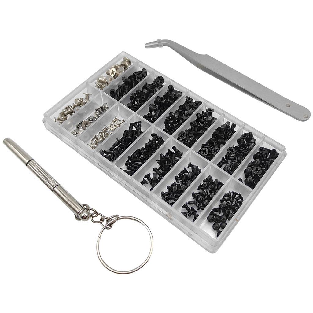 355pcs PC Screws Assorted Set M2 M3 M2.5 for Laptop PC Computer Repair