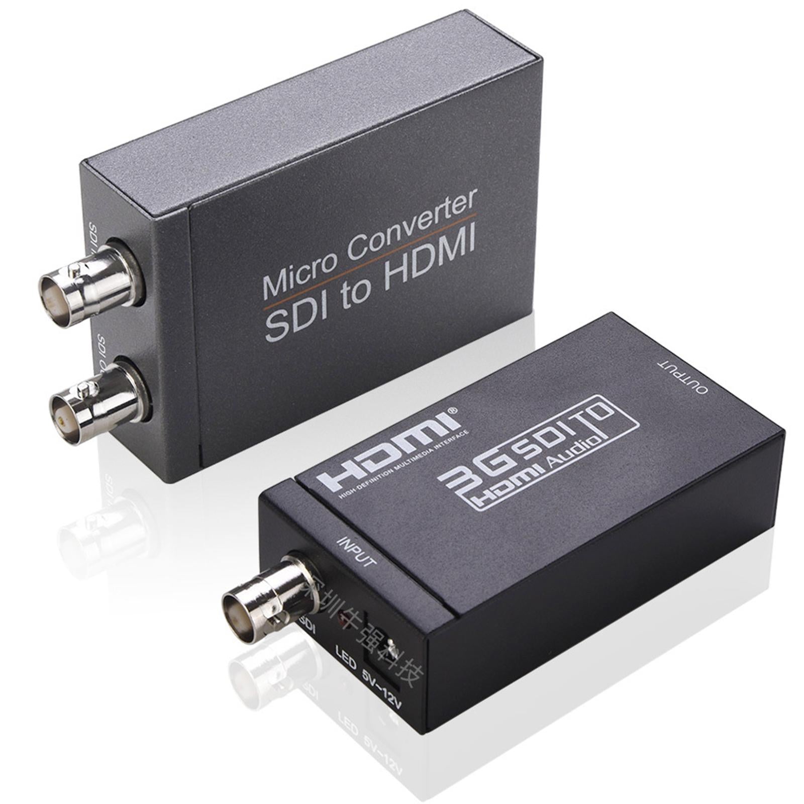 1080P SDI to HDMI Converter 1 HDMI Output Supplies for Camera TV Camcorder