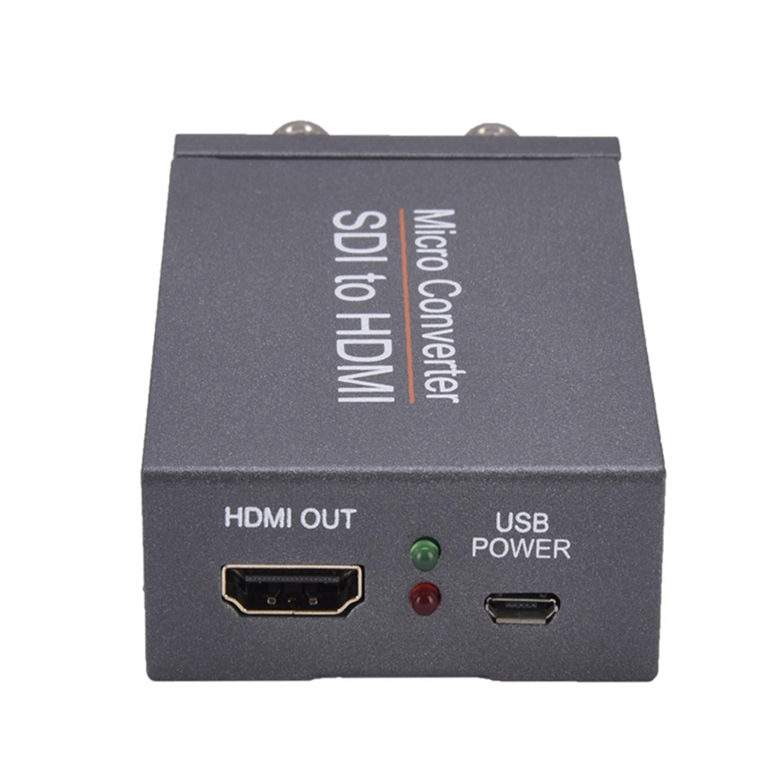 1080P SDI to HDMI Converter 1 HDMI Output Supplies for Camera TV Camcorder