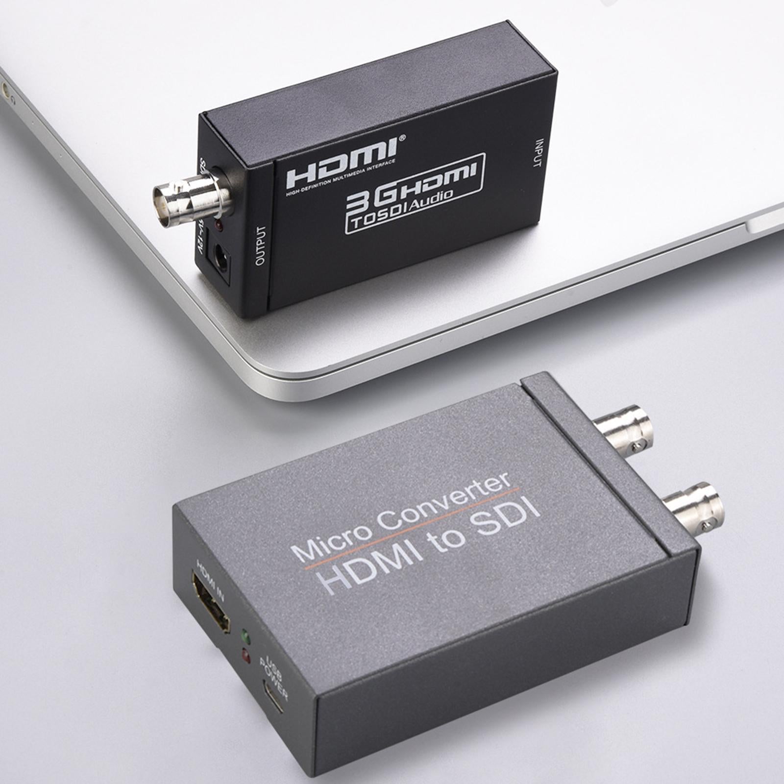 1080P HDMI to SDI Converter Auto Format Detection for Camera Computers
