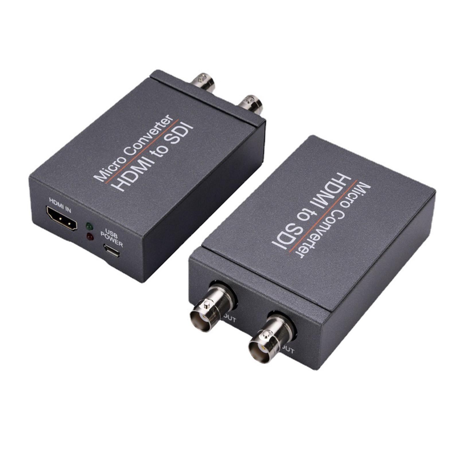 1080P HDMI to SDI Converter Auto Format Detection for Camera Computers