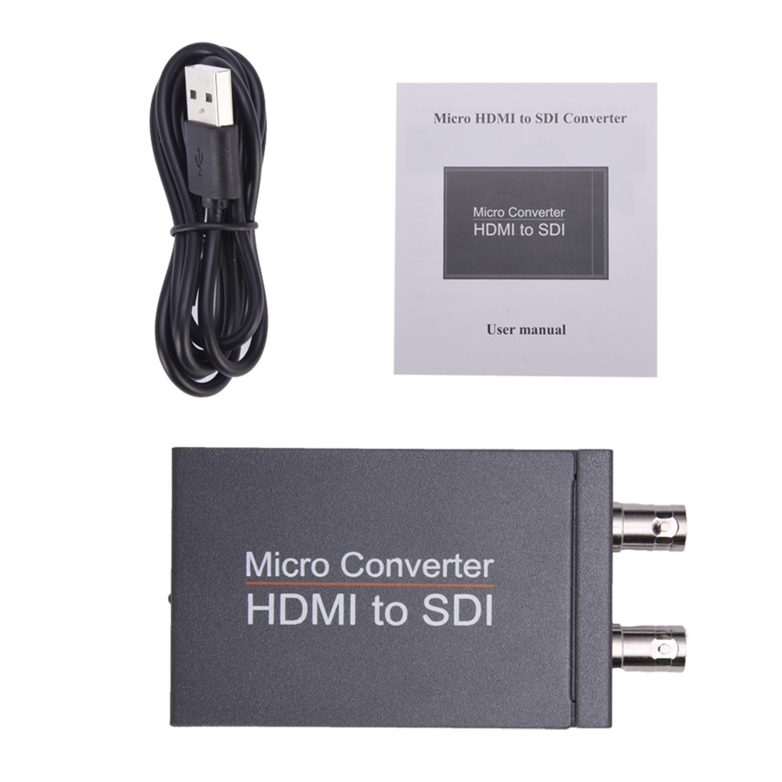 1080P HDMI to SDI Converter Auto Format Detection for Camera Computers