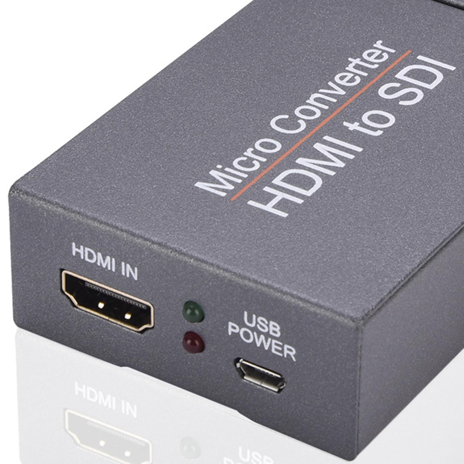 1080P HDMI to SDI Converter Auto Format Detection for Camera Computers