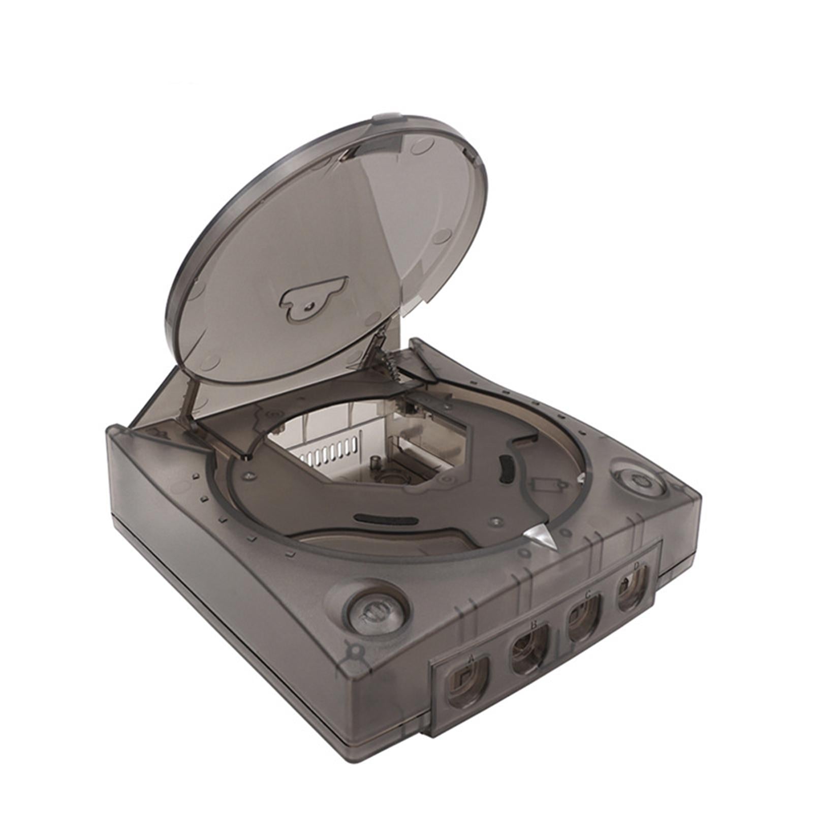 Clear Shell Cover for SEGA Dreamcast DC Easy to Remove Clear Black