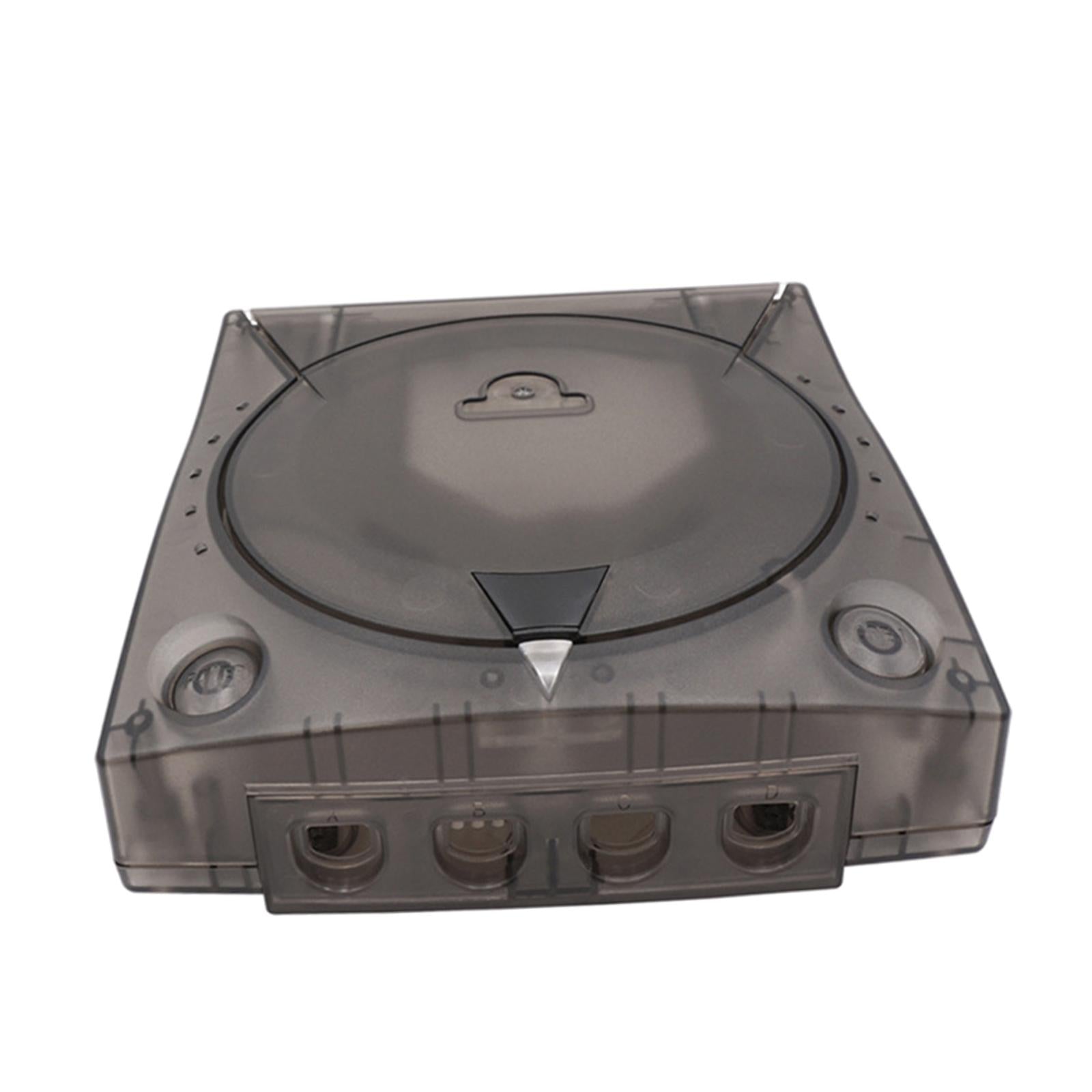 Clear Shell Cover for SEGA Dreamcast DC Easy to Remove Clear Black