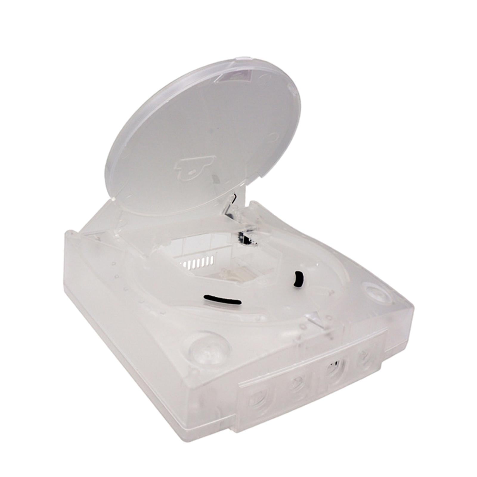 Clear Shell Cover for SEGA Dreamcast DC Easy to Remove Clear White