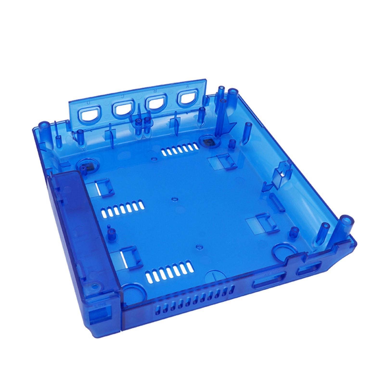 Clear Shell Cover for SEGA Dreamcast DC Easy to Remove Clear Blue