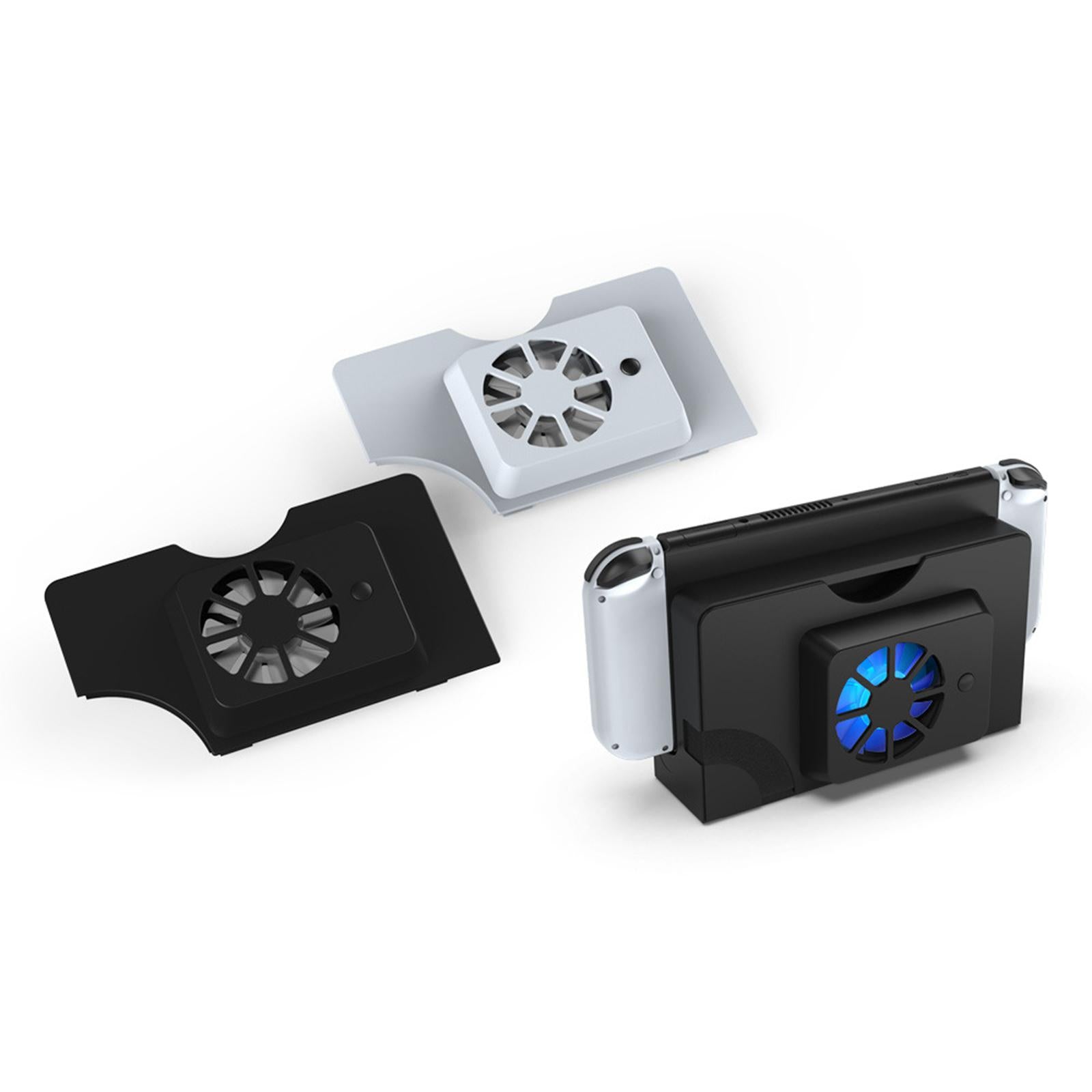 Plastic USB Cooling Fan USB/Type-C Cable Accessories for Switch OLED Black