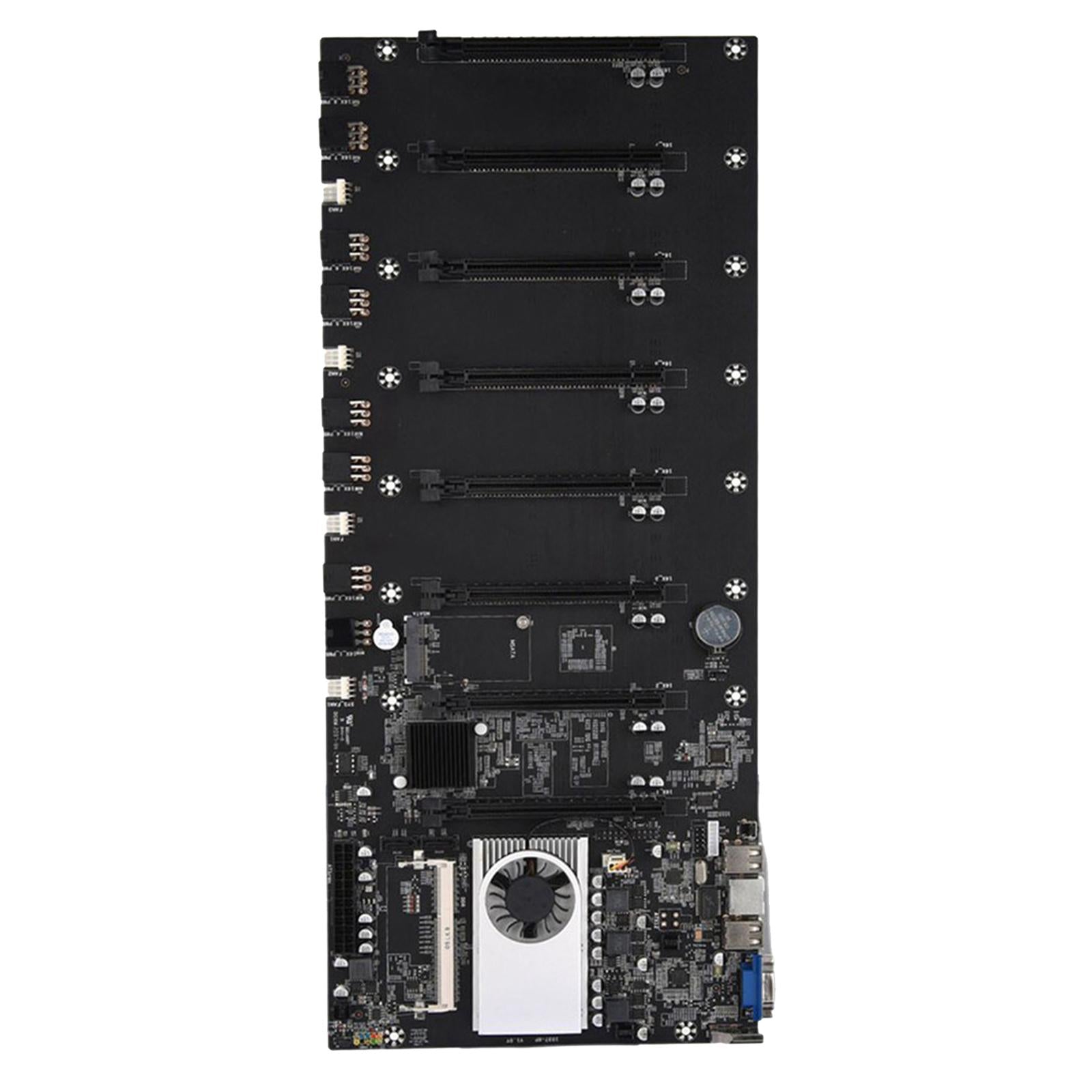 BTC-T37 Graphics Motherboard CPU Set DDR3 Miner with 4G RAM 128G Hard Drive