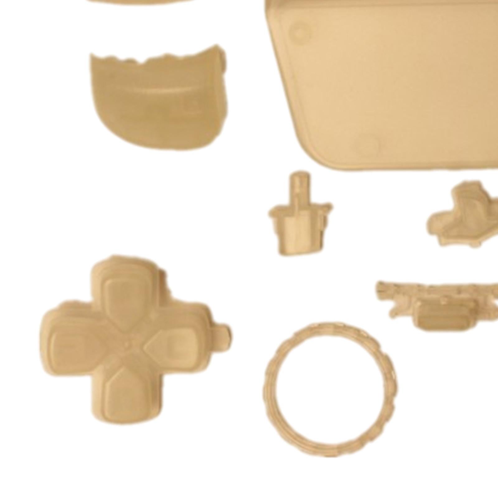 16Pcs Premium Button Kit Anti-Slip Accessories Durable Replacement for PS5 luminous