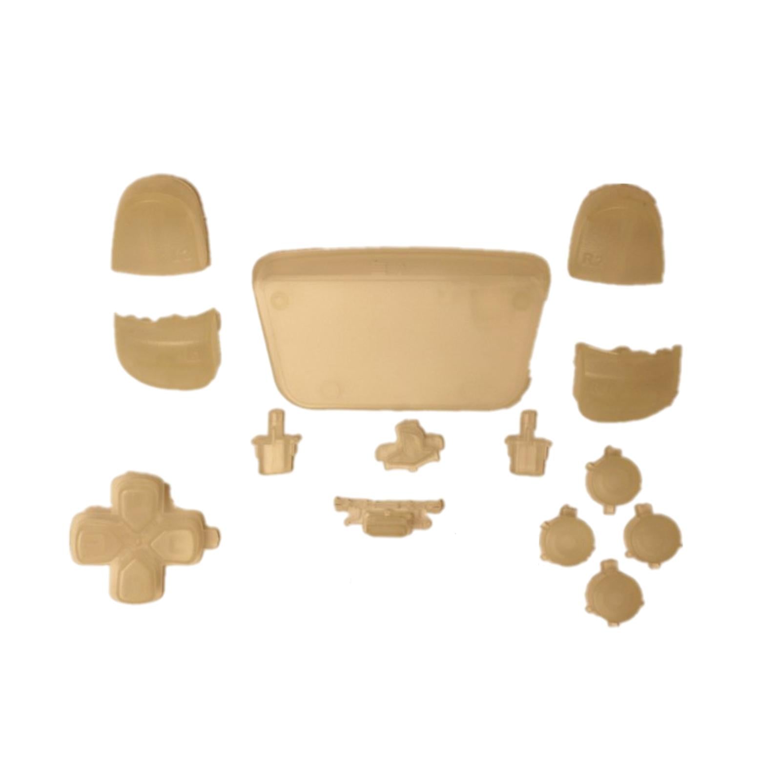 16Pcs Premium Button Kit Anti-Slip Accessories Durable Replacement for PS5 luminous