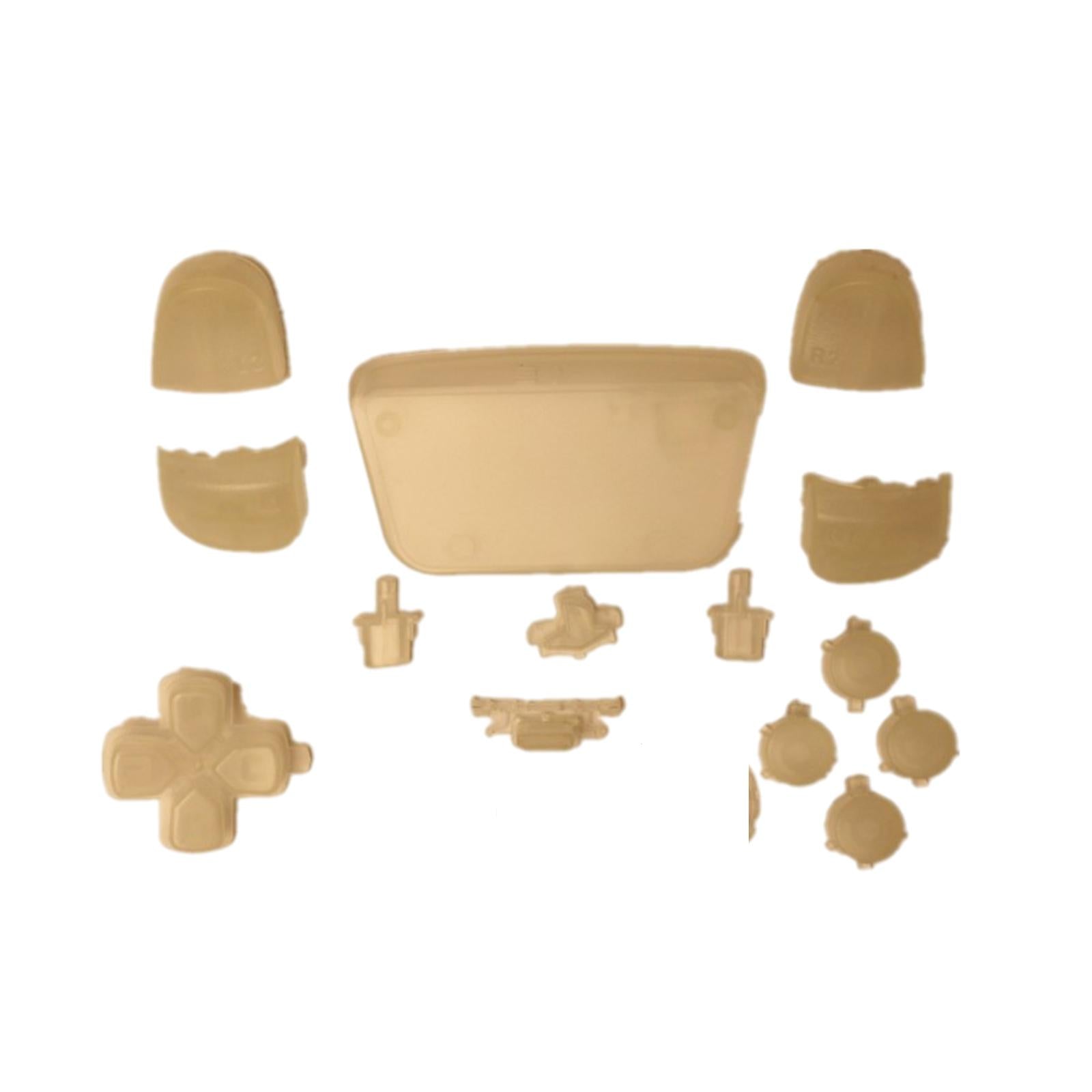 16Pcs Premium Button Kit Anti-Slip Accessories Durable Replacement for PS5 luminous