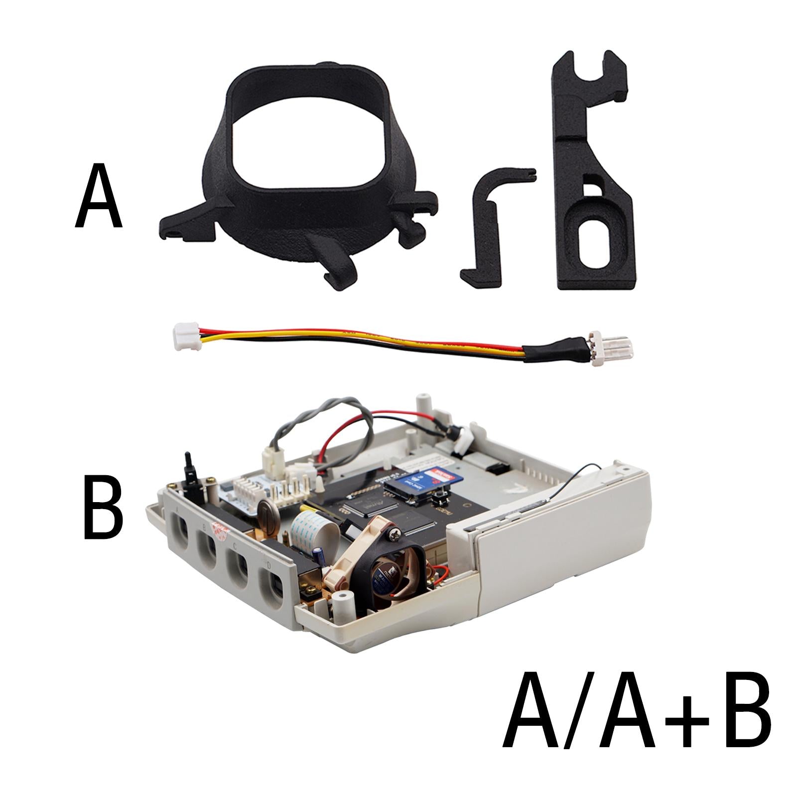 3D Print Mount Kit for Dreamcast Fan Console 12x11x3.5cm Printer Mount Kit