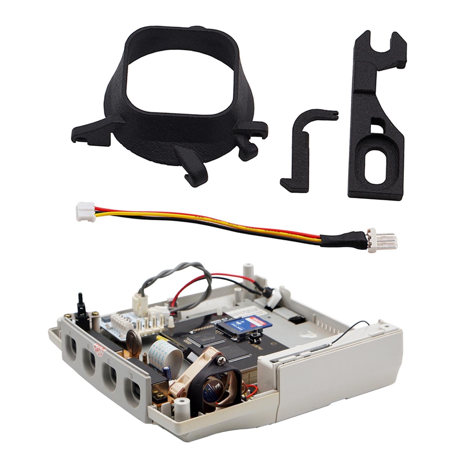 3D Print Mount Kit for Dreamcast Fan Console 18x15.5x3.5cm Silent Fan Kit