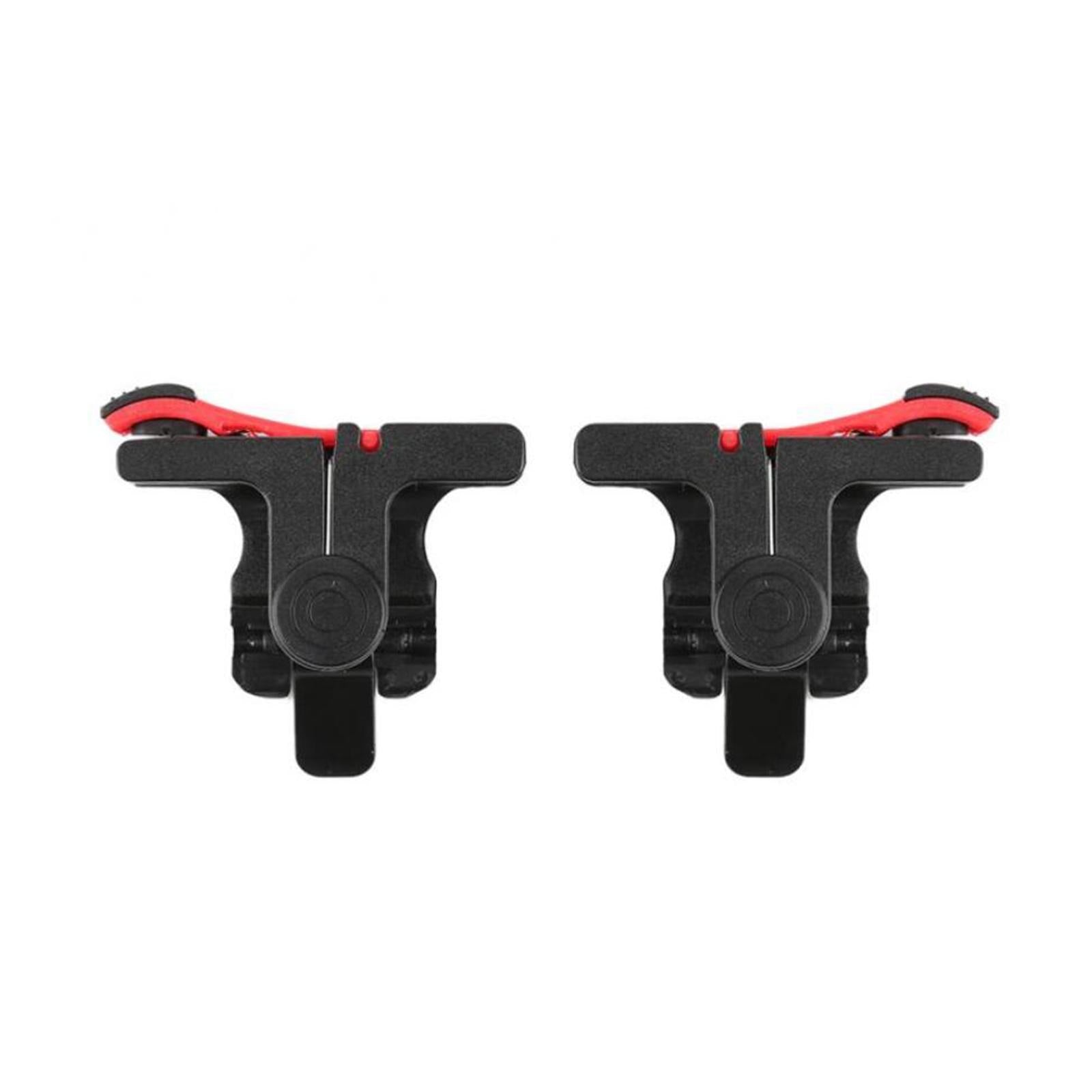 2Pieces Mobile Game Controller 4 Fingers Operation for Fornite