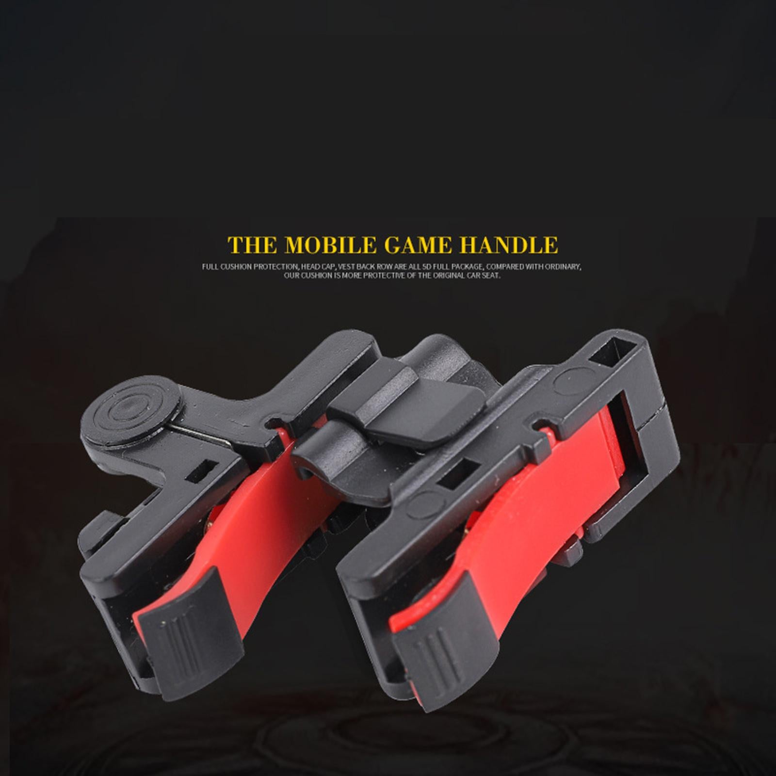 2Pieces Mobile Game Controller 4 Fingers Operation for Fornite