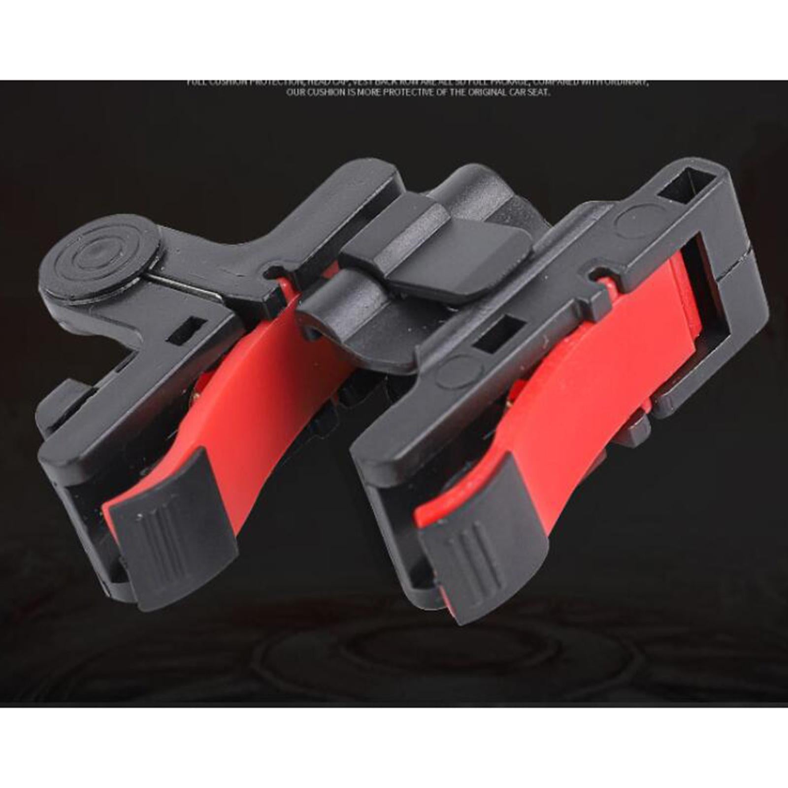 2Pieces Mobile Game Controller 4 Fingers Operation for Fornite