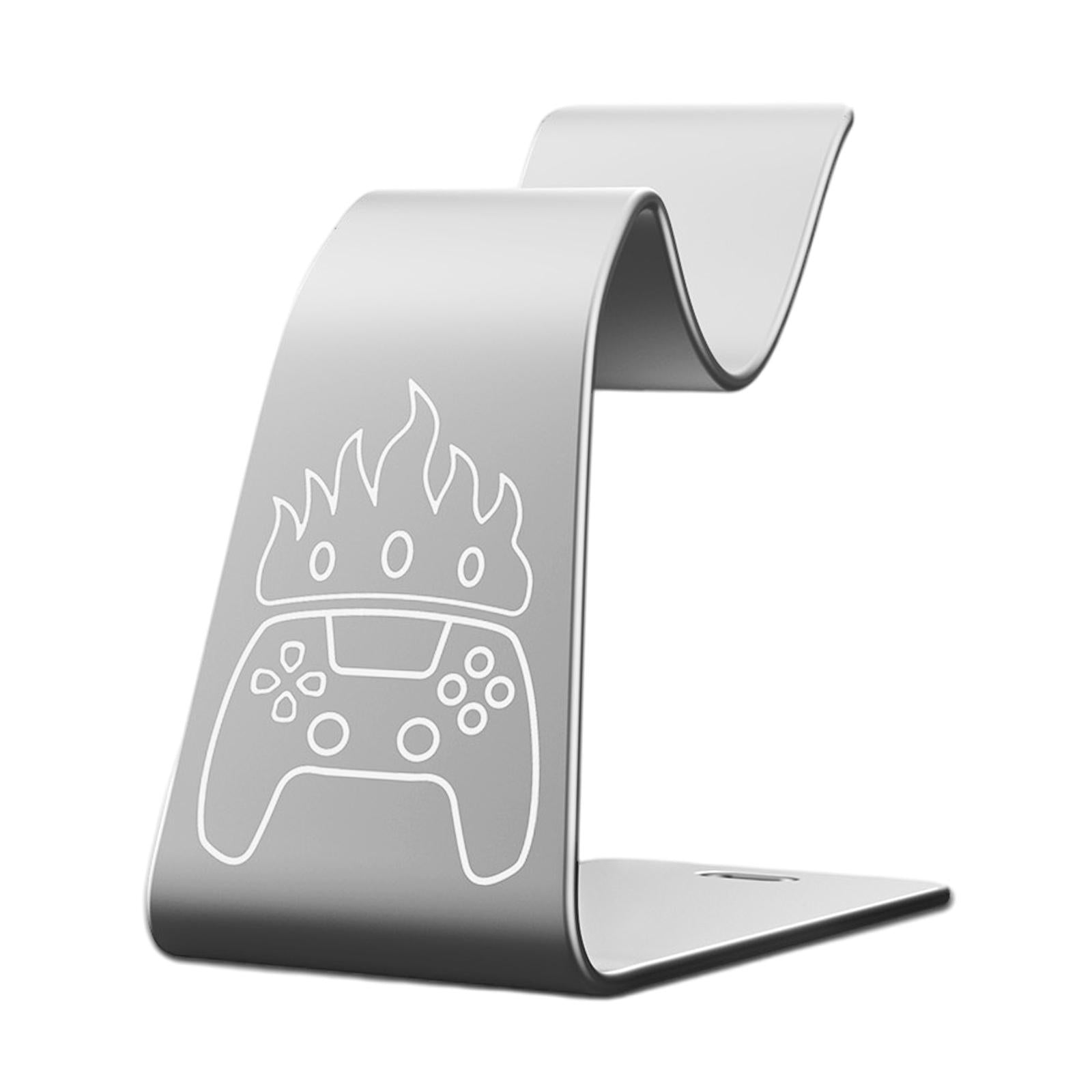 Game Controller Holder Controller Stand Holder for PS5 Controller Silver