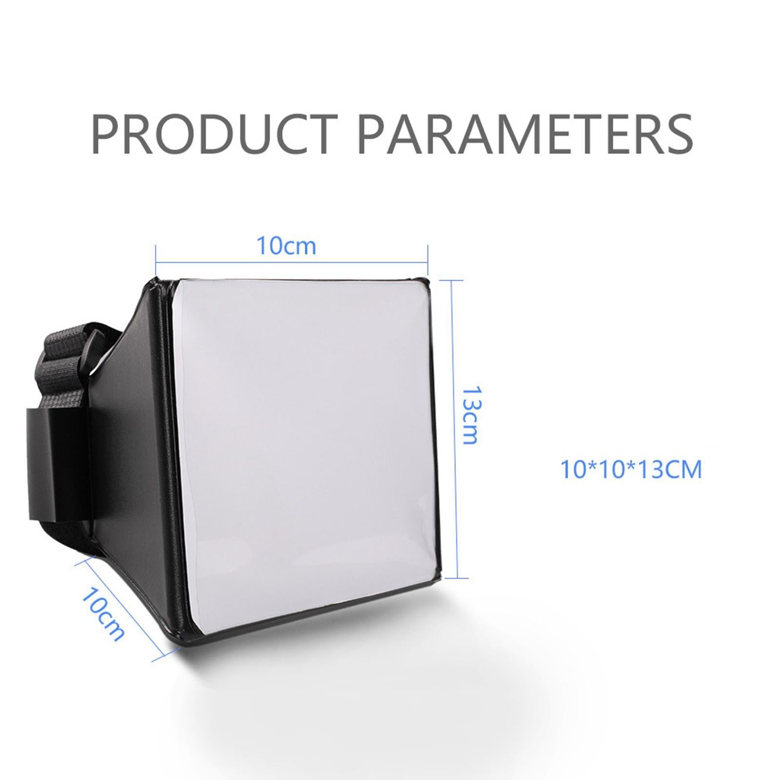 Camera Light Diffuser Softbox Accessories for Small Always Fill Light.