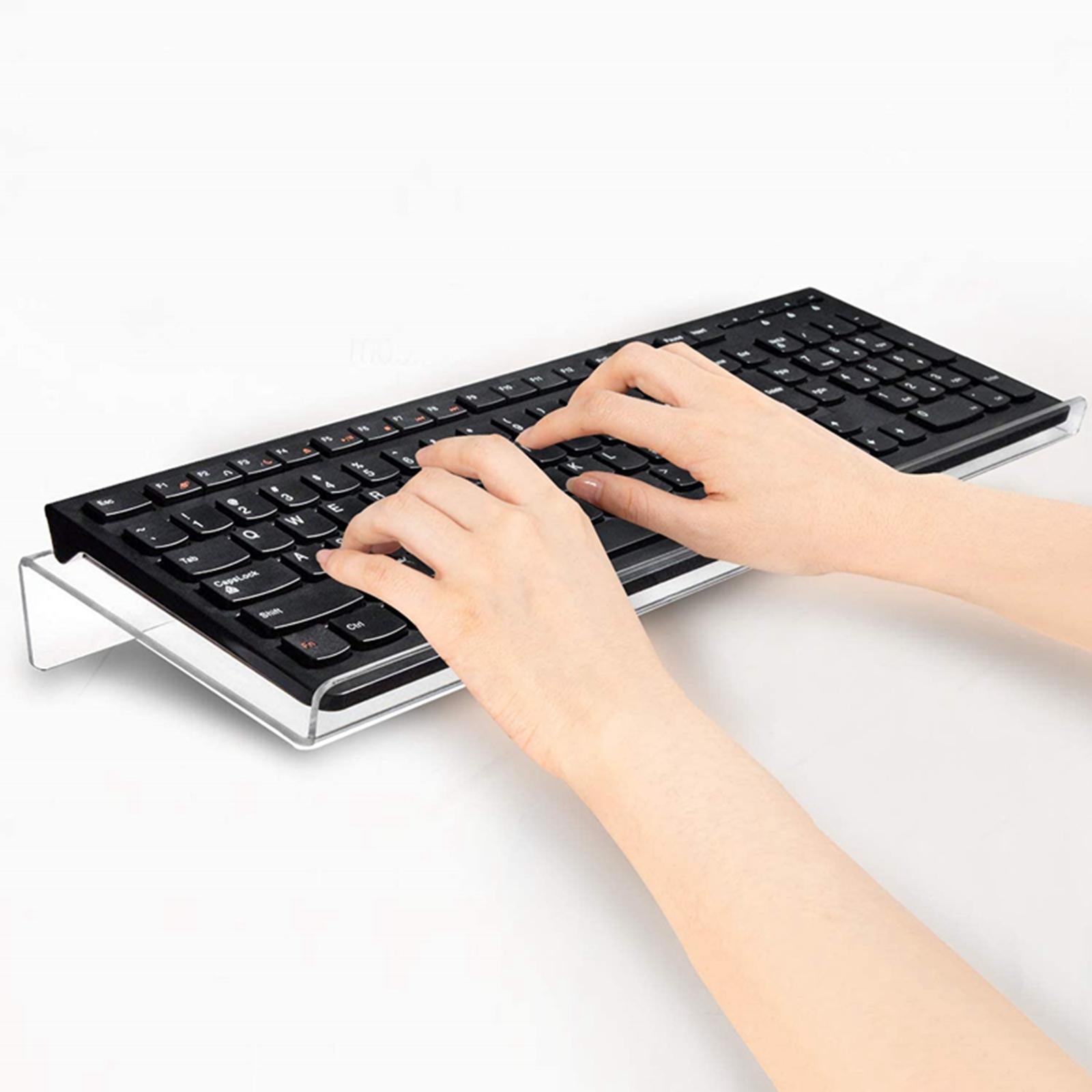 Computer Keyboard Riser Holder for Desktop School Easy Typing Working Gaming