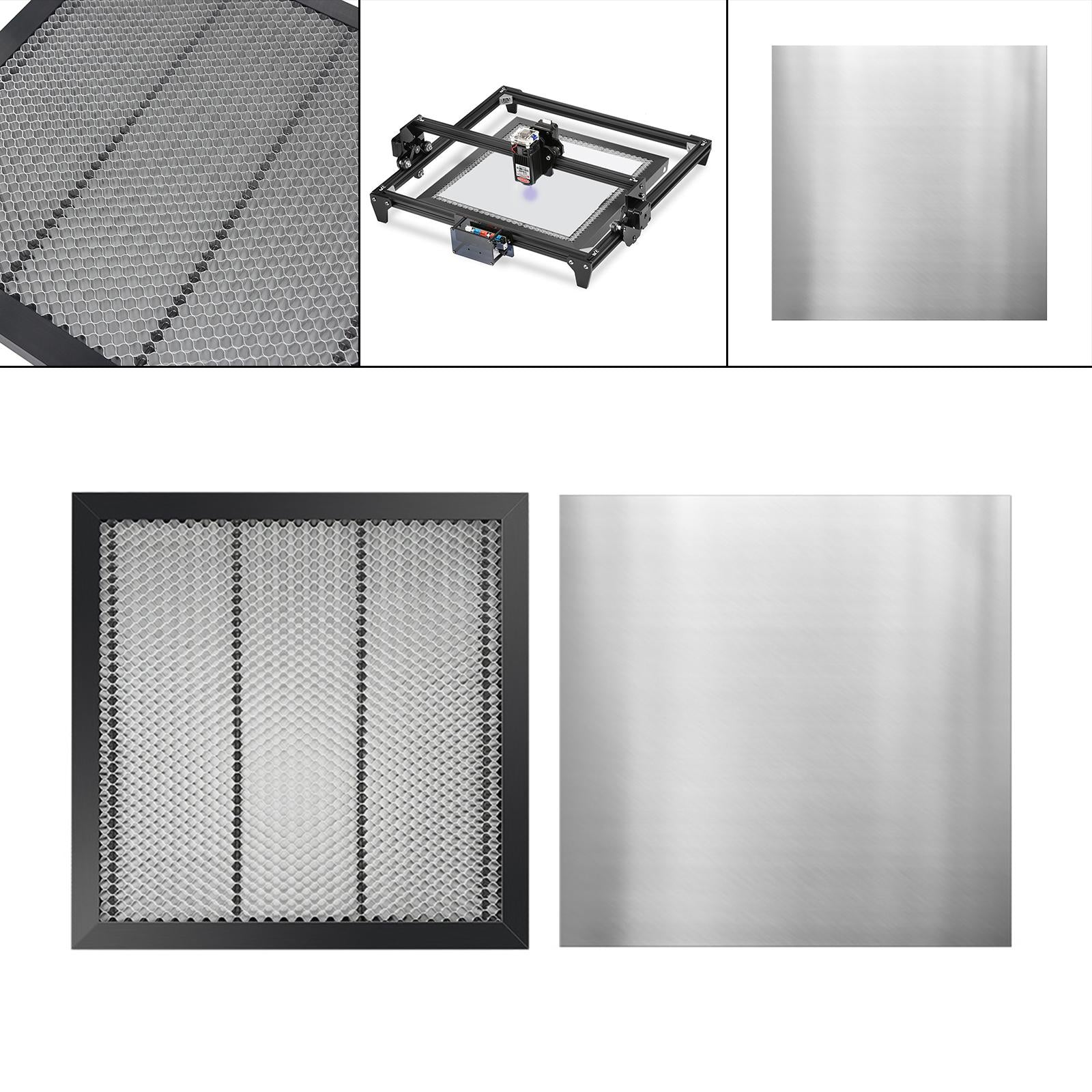 Honeycomb Plate for Laser Engrave Machine 11.81x7.87x0.87inch with plate