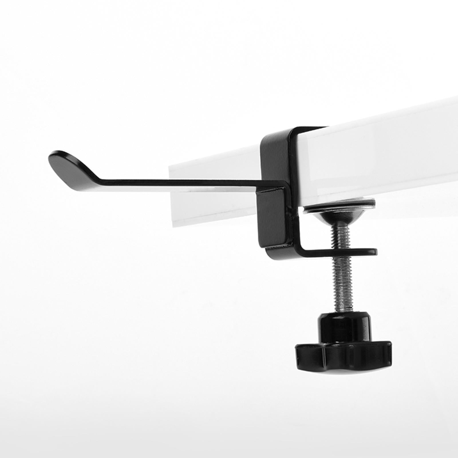 Under Desk Headset Stand with Adjustable Screw Save Space for Office Desktop with Pad