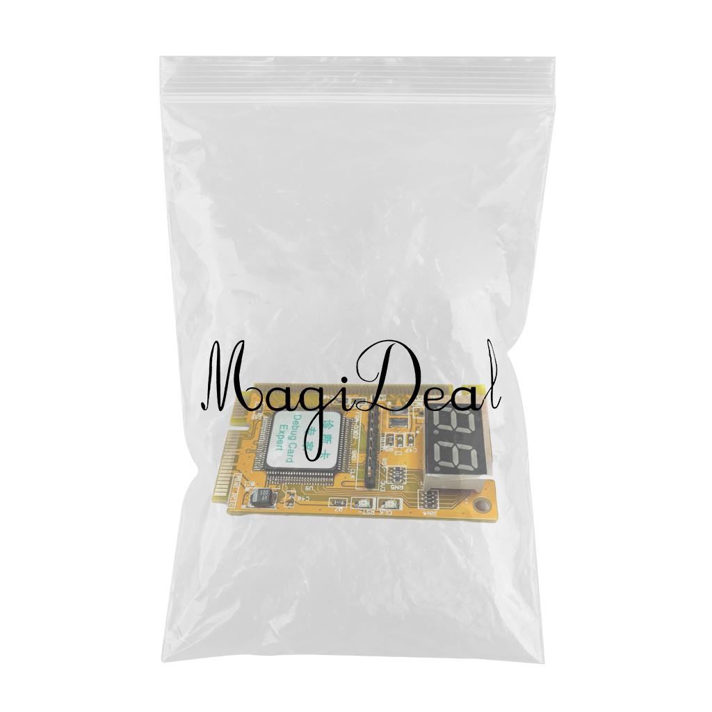 Debug Card 2-Digit PCI Pci-E Lpc Bus Interface Mini USB for Notebook PC