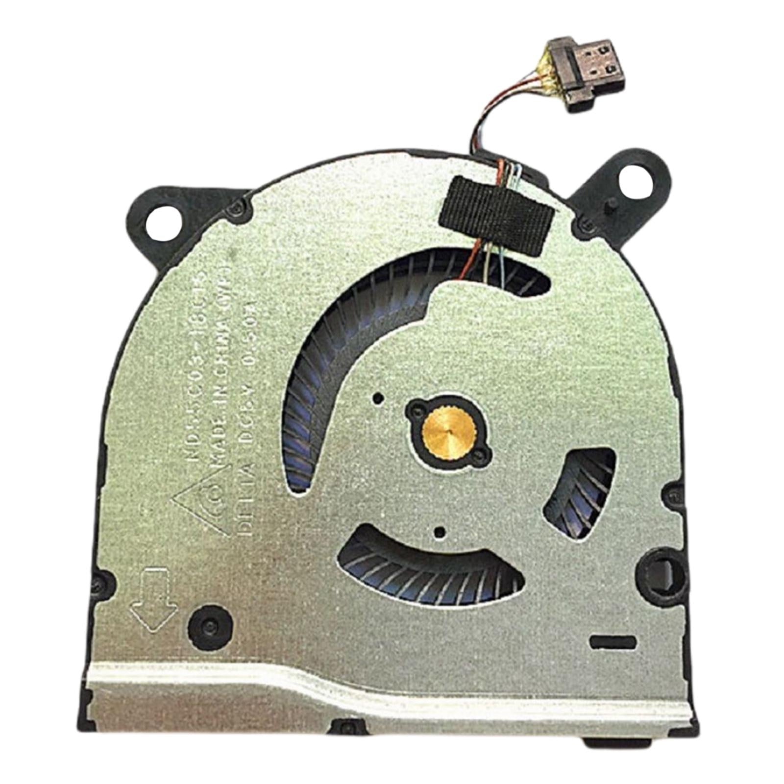 CPU Cooling Fan ND55C03-18C15 DC5V 0.5A Silver for HP Star 13 13-An0031WM