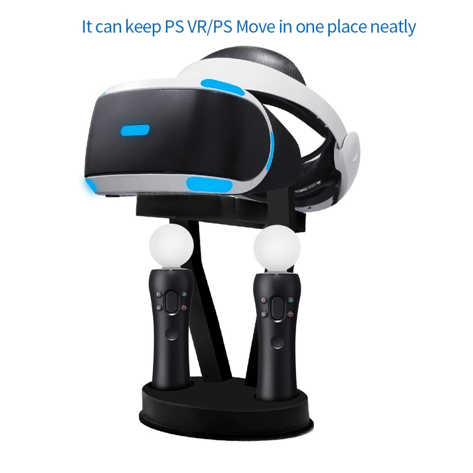VR Headset Hanging Holder Bracket for Oculuss Quest 2/PS VR Headset Black