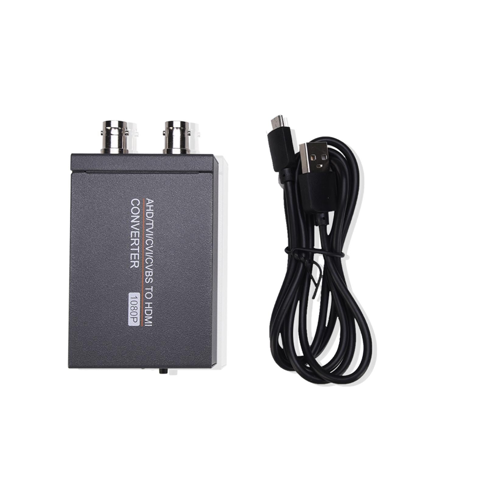 Professional Tvi/Cvi/AHD to HDMI Converter Full HD 4K for Monitor HDTV Dvrs/