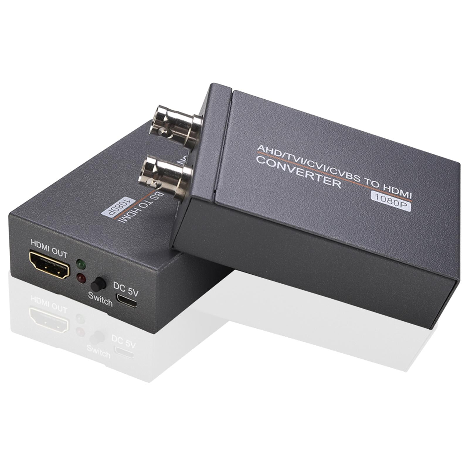Professional Tvi/Cvi/AHD to HDMI Converter Full HD 4K for Monitor HDTV Dvrs/