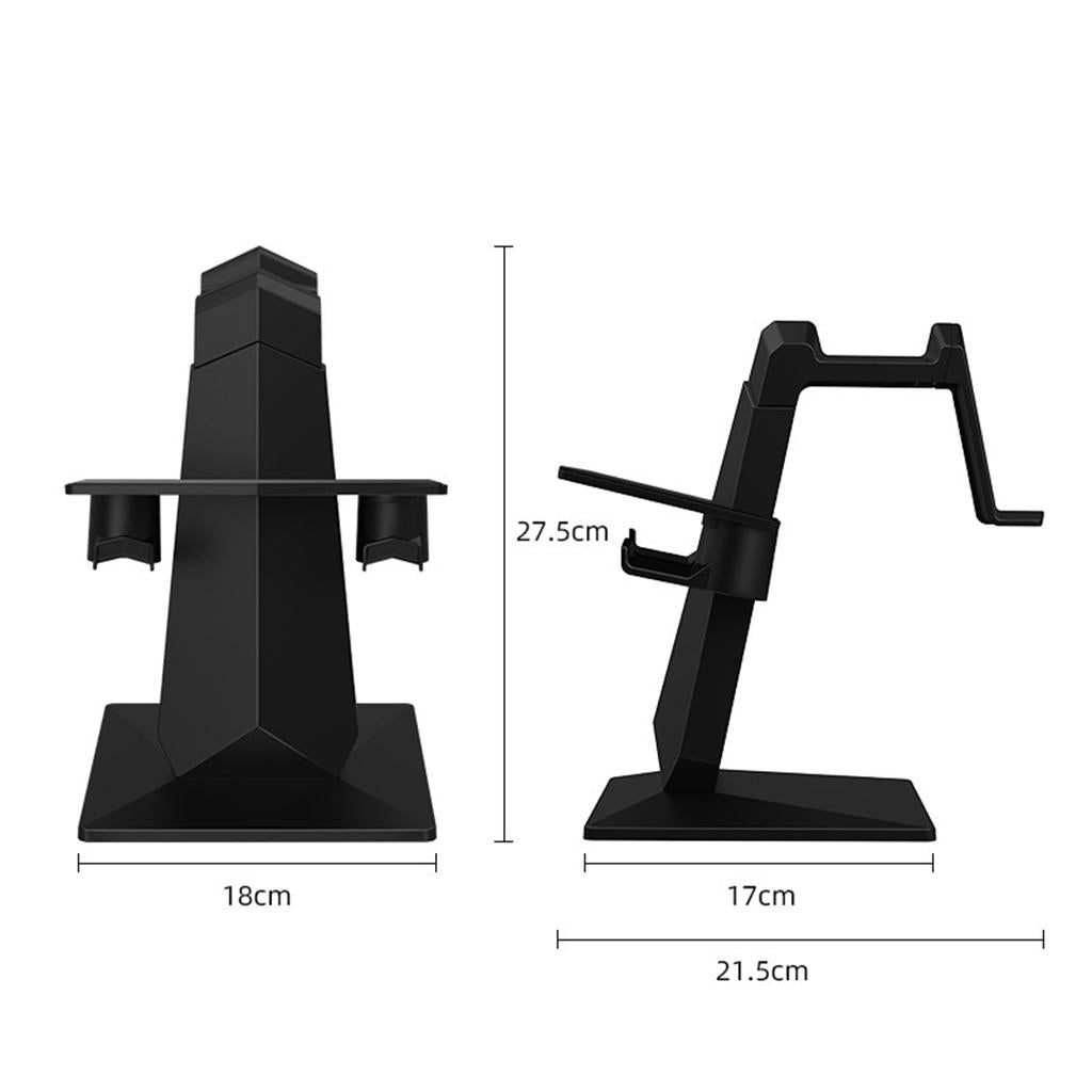 VR Stand Headset Display Holder Space Saving Easy to Use for Oculus Rift S White
