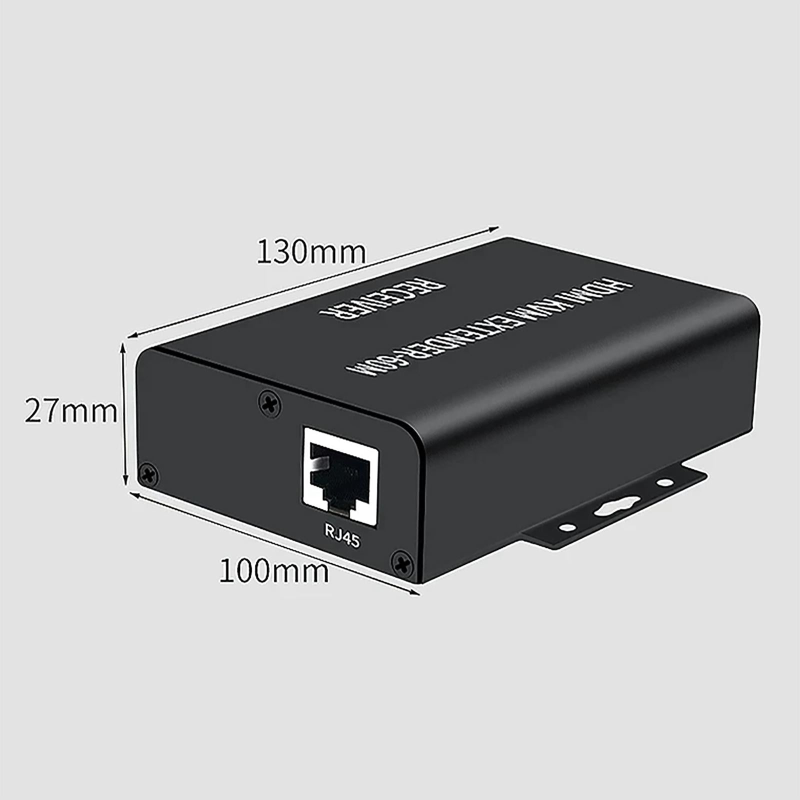 HDMI KVM Extender 60M Transmitter Receiver Plug Type EU