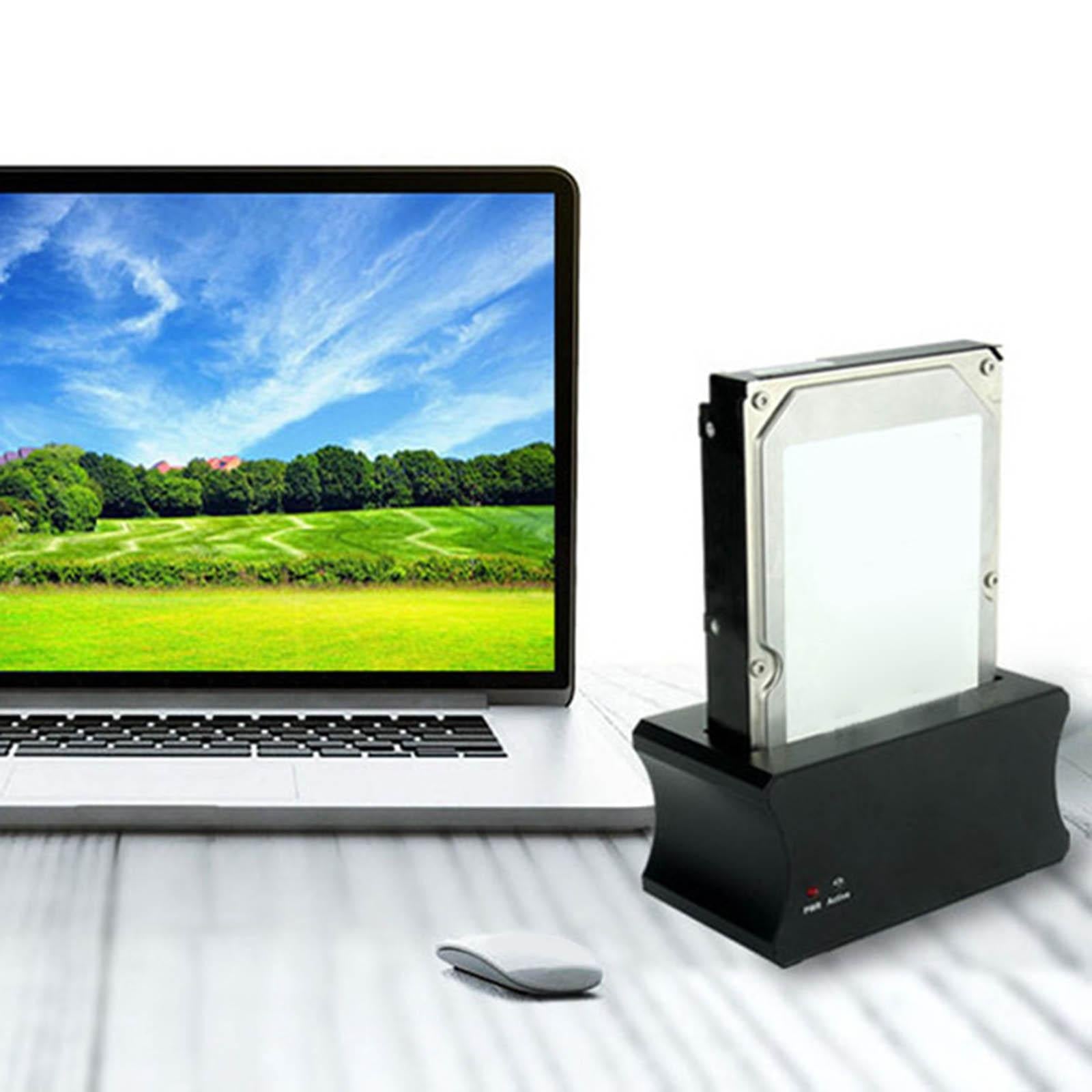 USB 3.0 to SATA Hard Drive Docking Station Aluminum for 2.5 3.5in HDD SSD US