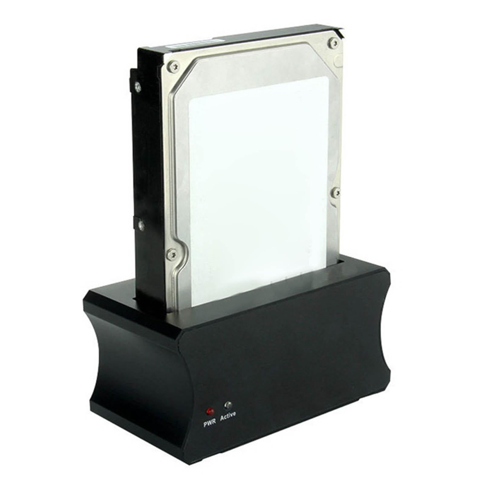 USB 3.0 to SATA Hard Drive Docking Station Aluminum for 2.5 3.5in HDD SSD US