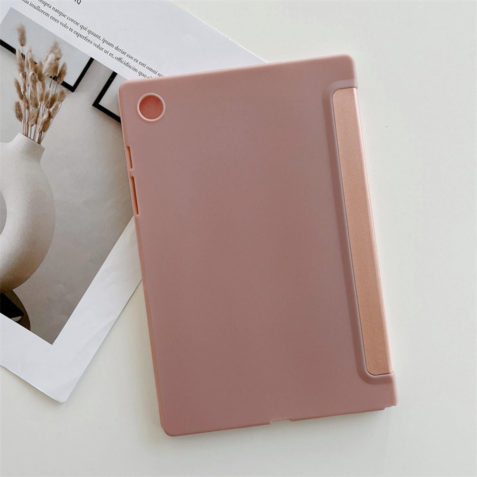 Ultrathin Lightweight Tablet Case Hard Back Shell for Samsung Galaxy Tab A8 Rose Gold