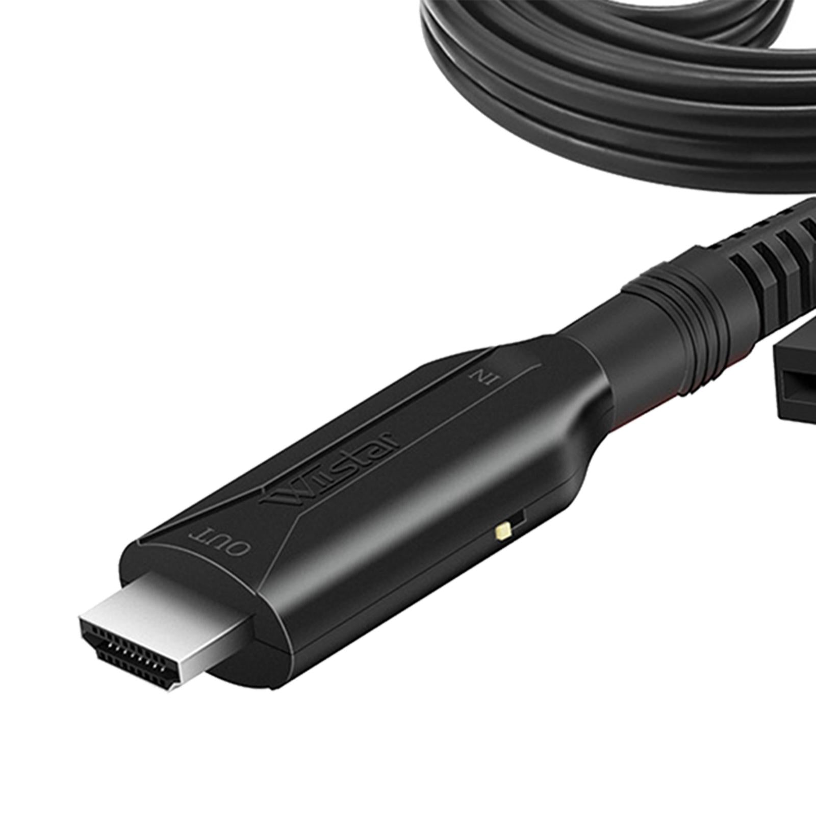 HD1080P Wii to HDMI Converter Cable for HDTV Monitor Smart TV Projector