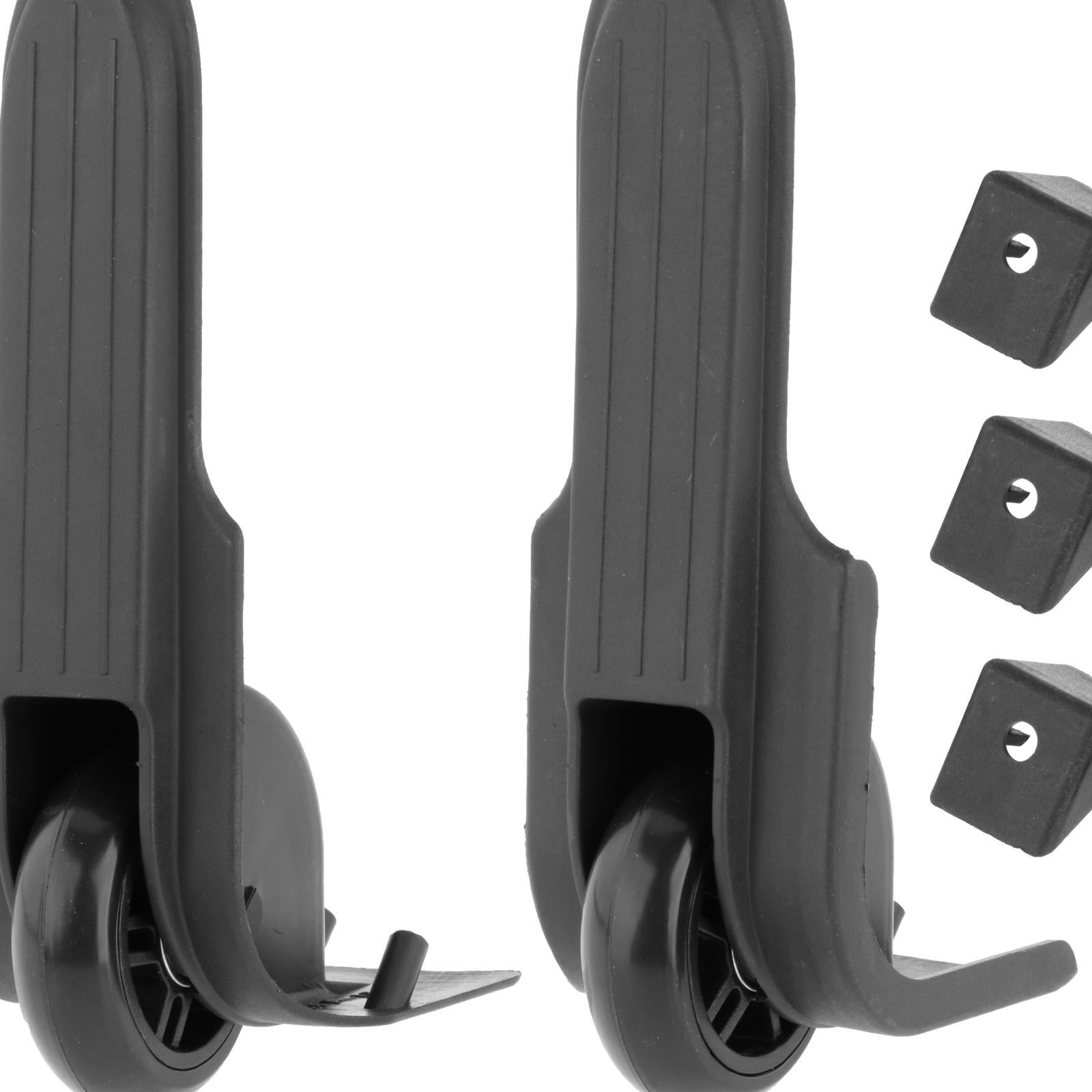 1 Pair Luggage Wheel Trolley Suitcase Wheel Universal Replacement Repair Set