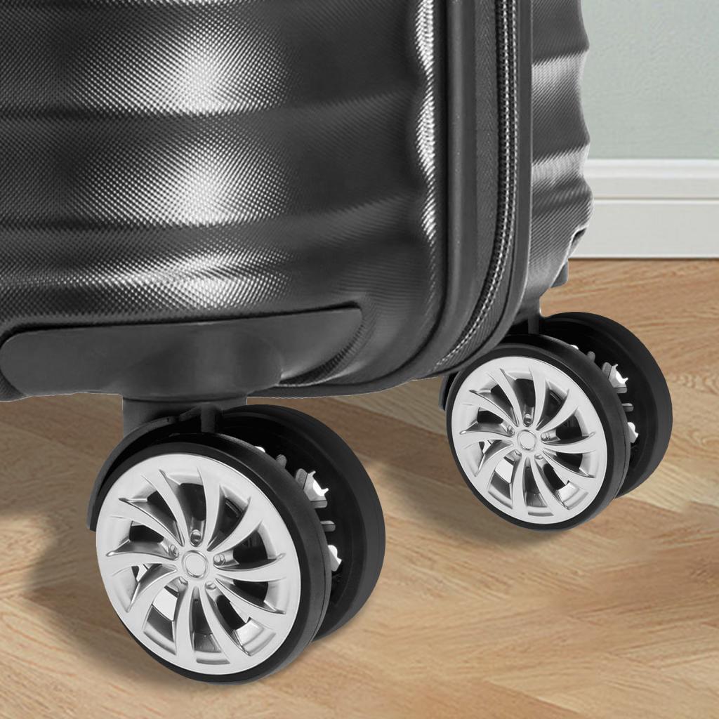 2x Luggage Suitcase Wheel Replacement Universal for Suitcase Repair Travel